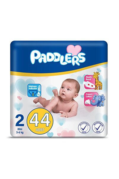 Paddlers Bebek Bezi 2 Numara Mini 44 Adet (3-6 Kg) Eko Paket