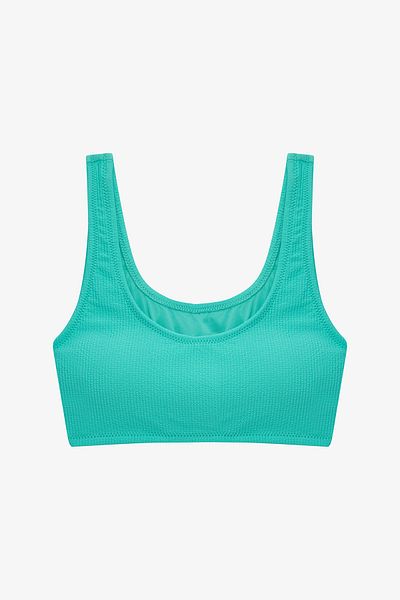 Penti Set de bikini cu guler Holly pentru fetiță turcoaz