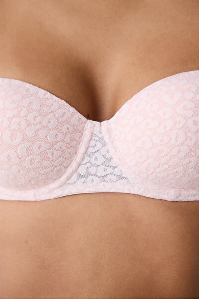 Penti Bloom Lace Lace Pink melltartó