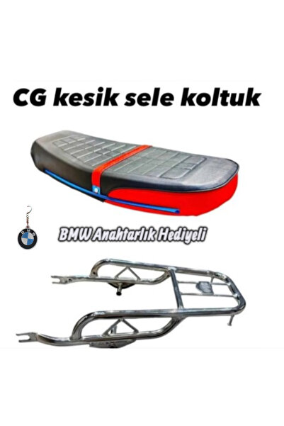 HZN MOTOR Cg Kesik Sele Koltuk Cg modifiye portbagaj - BMW ANAHTARLIK HEDİYELİ