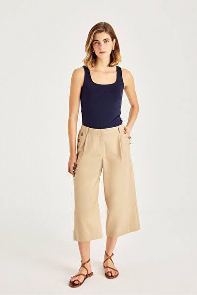 Naramaxx Düğme Detaylı Kısa Pantolon