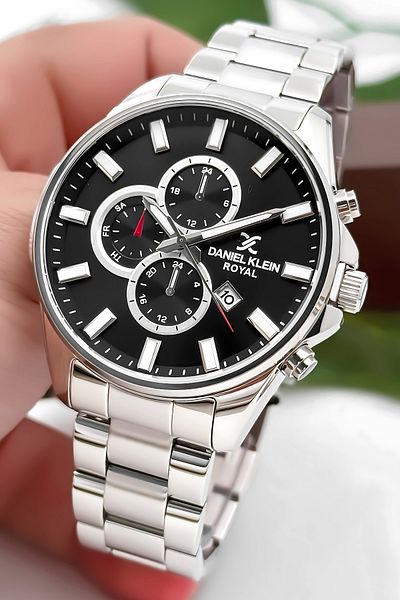 Daniel Klein Men's Wristwatch Exclusive Steel Cord Steel Case with Bracelet Gift 3 Atm Waterproof