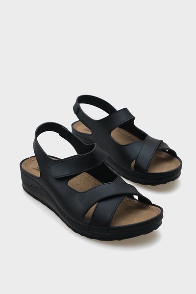 Capone Outfitters صنادل للأم بكعب عريض ناعم تشريحيًا ومريح