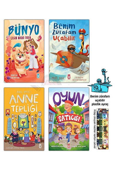 Timaş Çocuk Bünyo Çılgın Mikro Evren Benim Zürafam Uçabilir Anne Terliği Oyun...