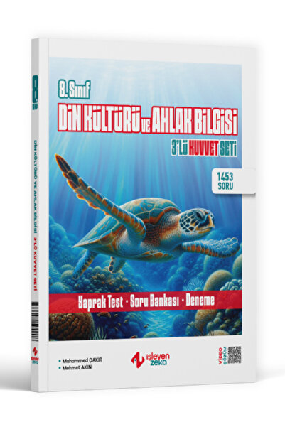 İŞLEYEN ZEKA İşleyen Zeka 8. Sınıf Din Kültürü ve Ahlak Bilgisi 3 lü Kuvvet Serisi Seti