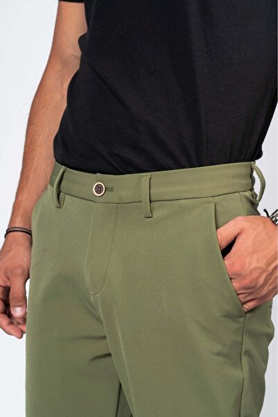 Jeanspro Technical Stretch-Blend Pants - Green