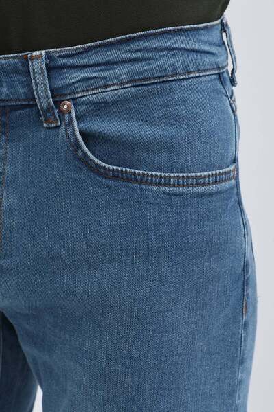 Jeanspro Boyfriend Slim Fit Jeans - Soft Blue