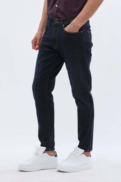 Jeanspro Boyfriend Slim Fit Jeans - Classic Navy