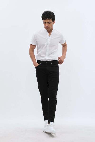 Jeanspro Boyfriend Slim Fit Jeans - Midnight Black