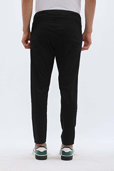 Jeanspro Cotton Jogger Pants - Black