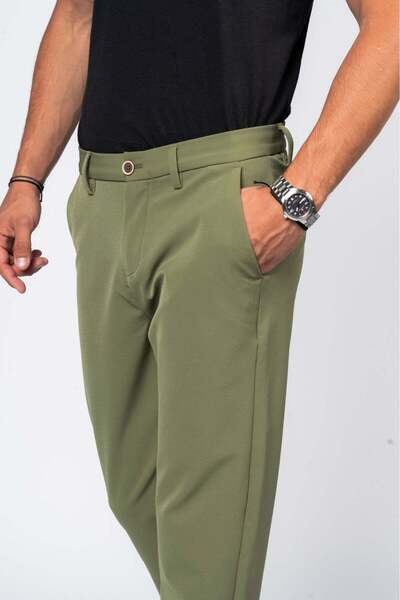 Jeanspro Technical Stretch-Blend Pants - Green