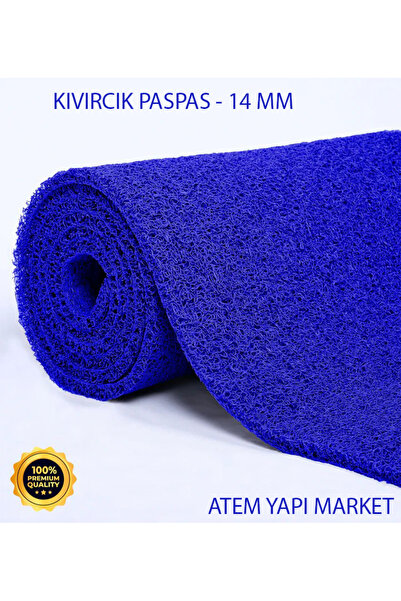 kıvırcık PASPAS-HAVUZ BAHÇE- FARKLI RENK VE ÖLÇÜ SEÇENEKLERİ - KAYMAZ TABAN -14 MM KALINLIKTA