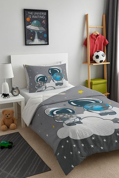 Bebişim Halı Astronaut Single Pike