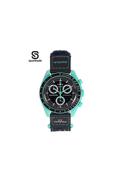 Swatch X Omega Mission on Earth - Polar Lights So33L103 - Sparksole
