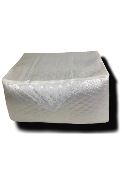 Muensu 1 bucată de husă de pilota din satin, husă de pilota pentru trousseau,...