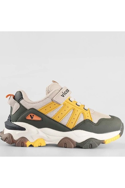 Kocamanlar Ayakkabı Vicco Teo Orthopedic Children's Sports Shoes Beige