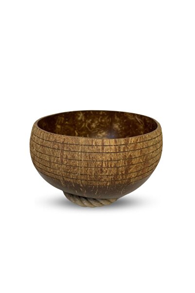 Coconut Products Jumbo Special Design Coconut Bowl and Bowl Pad - Coconut Bowl - Bowl Bowl - Snack Bowl