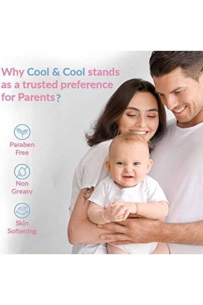 COOL & COOL لوشن حليب الأطفال 250 مل - مهدئ ومرطب، عناية يومية لطيفة مع الصبار
