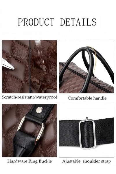Generic Travel Luggage Bag Business Trip Suitcase Carry-On Luggage Airport Bag Diamond Storage Bag