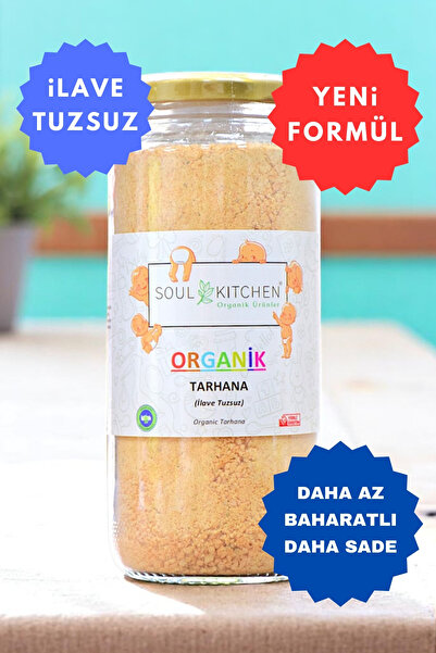 Soul Kitchen Organik Ürünler Organik Tarhana Cam 350gr - (İLAVE TUZSUZ)