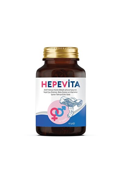 HEPEVİTA AHCC Compound, Yeşil Çay Ekstresi (EGCG), Beta Glukan Takviye Edici Gıda