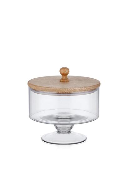 The Mia Madera Footed Cookie Jar 18X17X17 cm