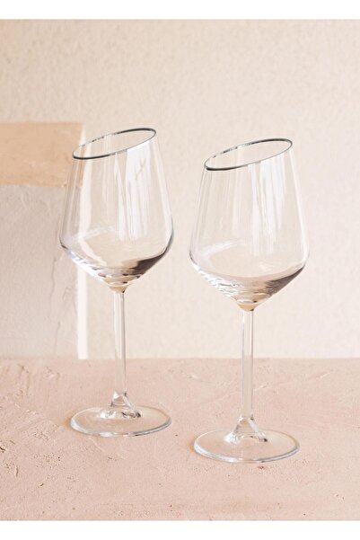 The Mia Gina Silver Gilt 6 Piece Glass Standing Goblet Special Cut Gna0004