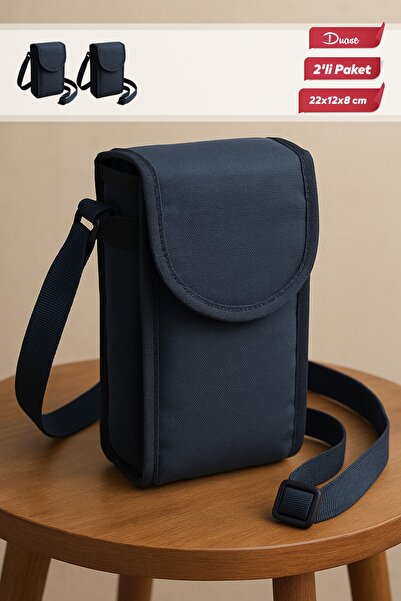 Duase 2 li Pos Cihazı Yazar Kasa Taşıma Çantası - Koruyucu Kılıfı - Motosikle...