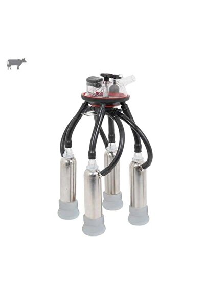 Melasty 240 cc Sağım Demeti (Tam Tip Paslanmaz Kılıf/Colay Ø21 Kısa Meme Last...