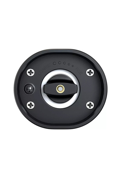 awwaline Râșniță electrică de sare/piper, awwaline, neagră, indicator LED, grosime reglabilă