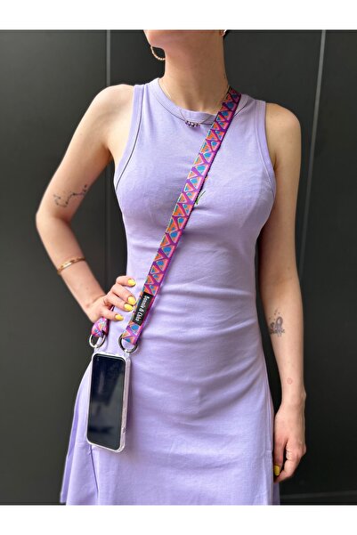 Bonnie&Chico iPhone 17 Promax Compatible Transparent Case with Cross-Body Adj...