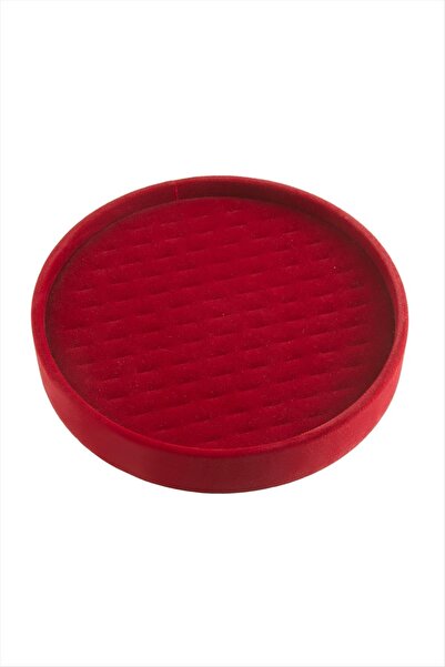 Genel Markalar Yuvarlak Ahşap Anfora Kumaş Piercing Küpelik 20 cm