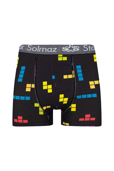 starsolmaz Men's 5 Pack Printed Large Size Boxers