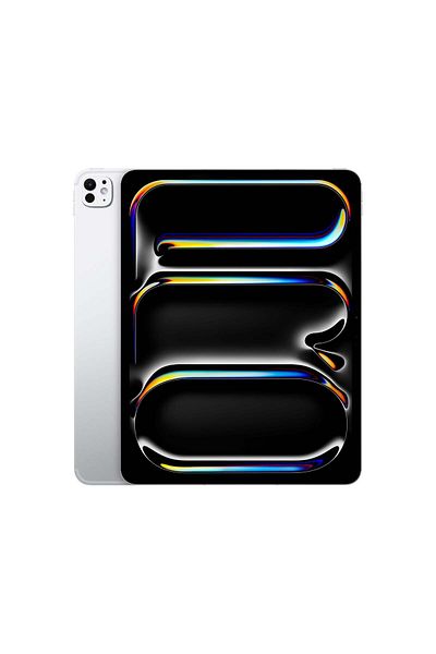 Apple 13-inch iPad Pro Wi-Fi + Cellular 256GB Standard Glass - Silver (M4)