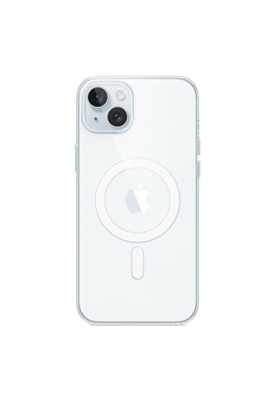 Apple جراب شفاف لجهاز iPhone 15 Plus مع MagSafe