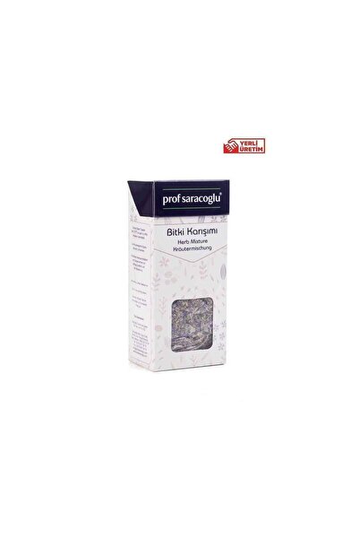 prof saracoglu Sinirli Ot & Yasemin & Zeytin Yaprağı Doğal Bitki Karışımı 70 G