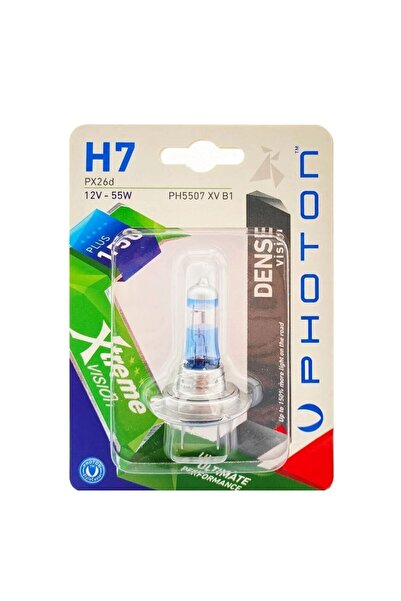 Photon H7 12v 55w Xtreme Vision %150 Fazla Işık Tekli Blister Ampul