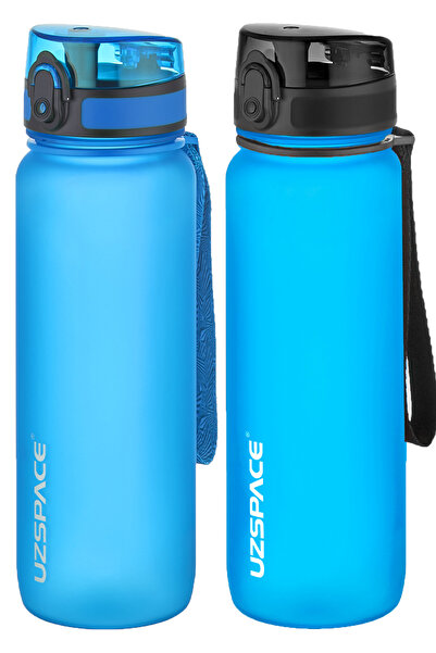 Uzspace 2-Piece Tritan Flask Set 800 Ml 14 Different Color Options Fiftyfifty
