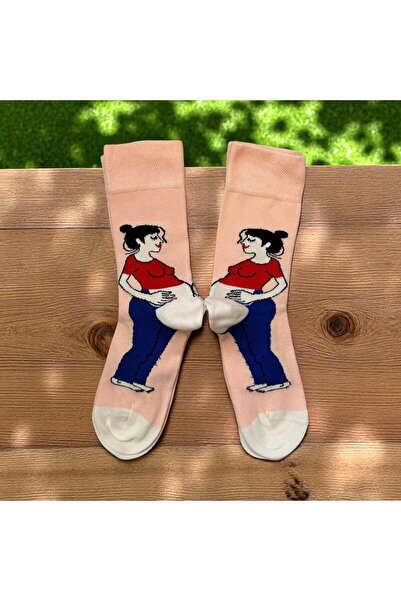 MODA Цветни чорапи за бременни жени