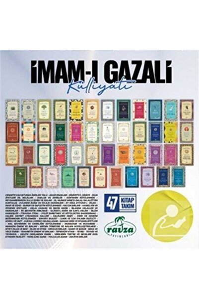 Ravza Yayınları İmam-ı Gazali Külliyati (47 Kitap Set)