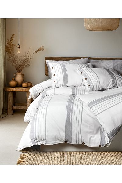 Menderes Home Set cuvertură de pilota dublă din colecția Cotton Mistray
