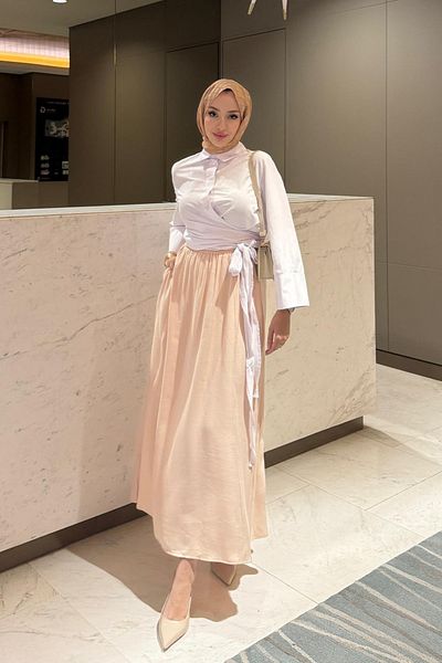 Tesettür Diyarı Fusta Hijab compatibilă Efil Efil Seasonal Tansel Fabric pentru femei Mărimea 36-42