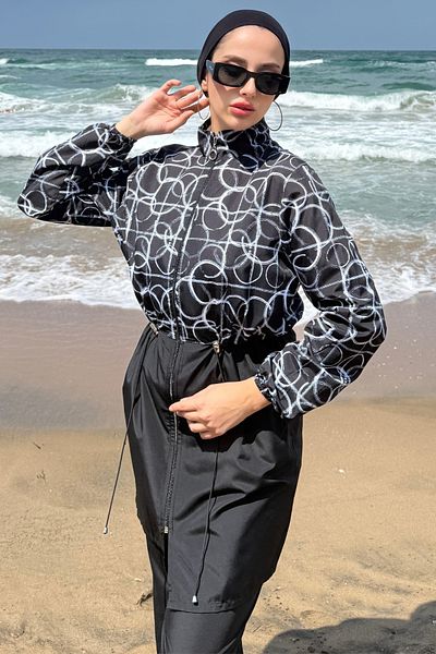 Tesettür Diyarı Denista 3-Piece Hijab Swimsuit Set