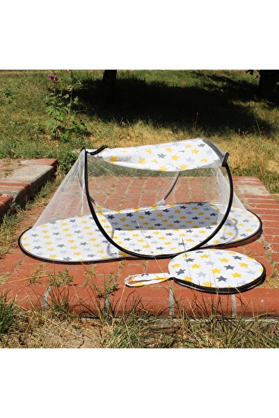 SerSev Katlanabilir Bebek Cibinlik Tül Sineklik Haşere Koruyucu Çantalı Bebek...