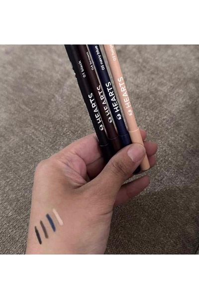 Hearts Hearts Waterproof Eyeliner Pencil - Beige 02