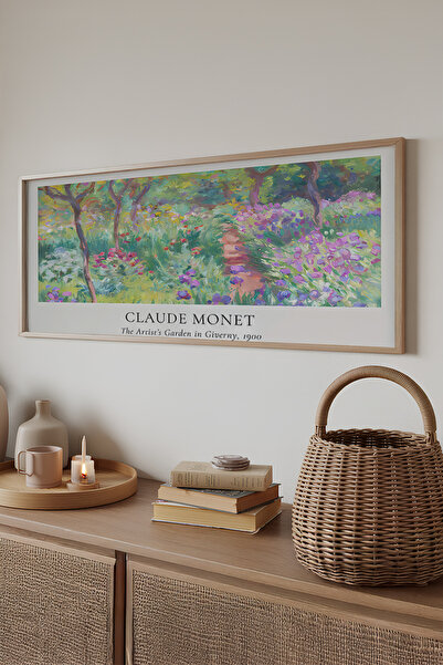 Artavessa Tek Parça Gerçek Ham Ahşap Yatay Panorama Çerçeveli Tablo - Model 24