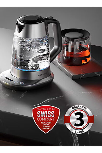 Polaris غلاية كهربائية ذكية مزودة بخاصية Wi-Fi IQ Home