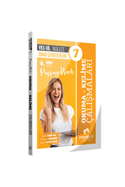 Modadil Yayınları Modadil YKS-DİL Sınav Stratejileri 7 - Passagework Okuma Ke...