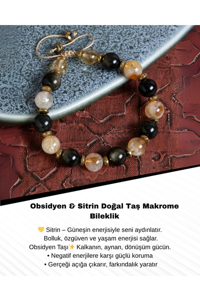 Saff Doğal Taş سوار مكرامية من الأحجار الكريمة الطبيعية من حجر السج وحجر السي...