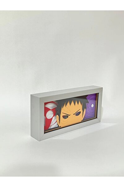 GünArt Obito 3D Lightbox Uyumlu  Işıklı Kutu Tablo Aydınlatma Gri